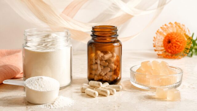Collagen powder, capsules and gummies in an editorial comparison